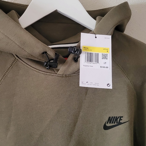 Nike Sportswear Tech Fleece Pullover Hoodie - olive - Picture 9 of 14